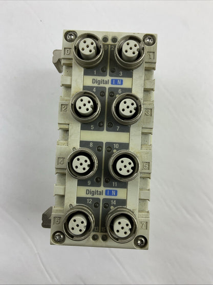 SMC EX600-DXPD 24VDC CLASS 2 DIGITAL INPUT MODULE 16 POINTS 2A0