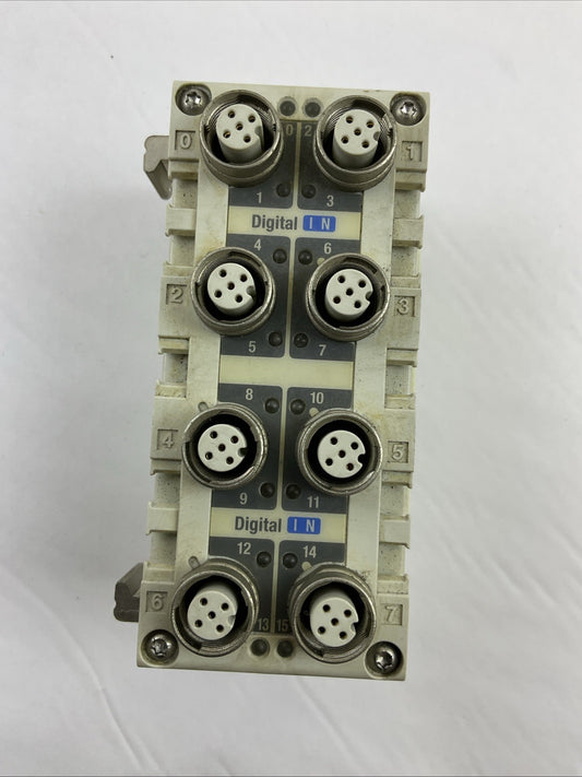 SMC EX600-DXPD 24VDC CLASS 2 DIGITAL INPUT MODULE 16 POINTS 2A0