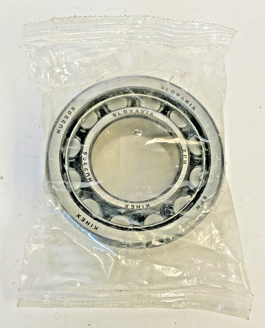 KINEX - NU2205 EPN- SINGLE ROW CYNDRICAL BALL BEARING - 25x52x18 mm0