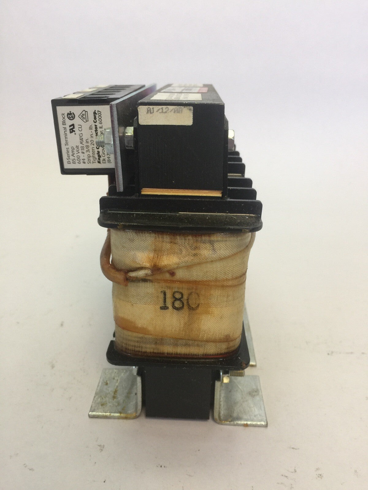 TCI KLR18CTB THREE PHASE LINE REACTOR 600V 60HZ 18A 3PH 24.0V. IZ @ 18A 5