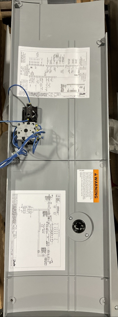 DANFOSS 177U9584 MOTOR AC DRIVE OUPUT 0-460VAC 3PH 0-60HZ 34A 25HP INPUT 480VAC7