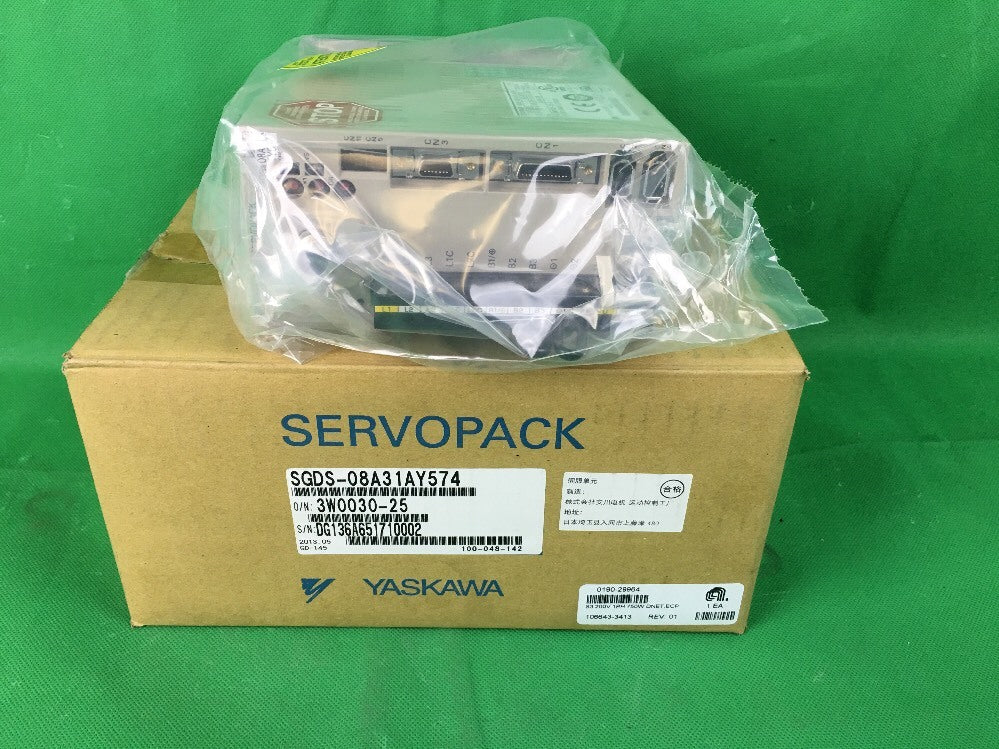 YASKAWA SERVO DRIVE SGDS-08A31AY574 230V 5.5A 750W0