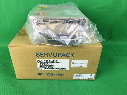 YASKAWA SERVO DRIVE SGDS-08A31AY574 230V 5.5A 750W0
