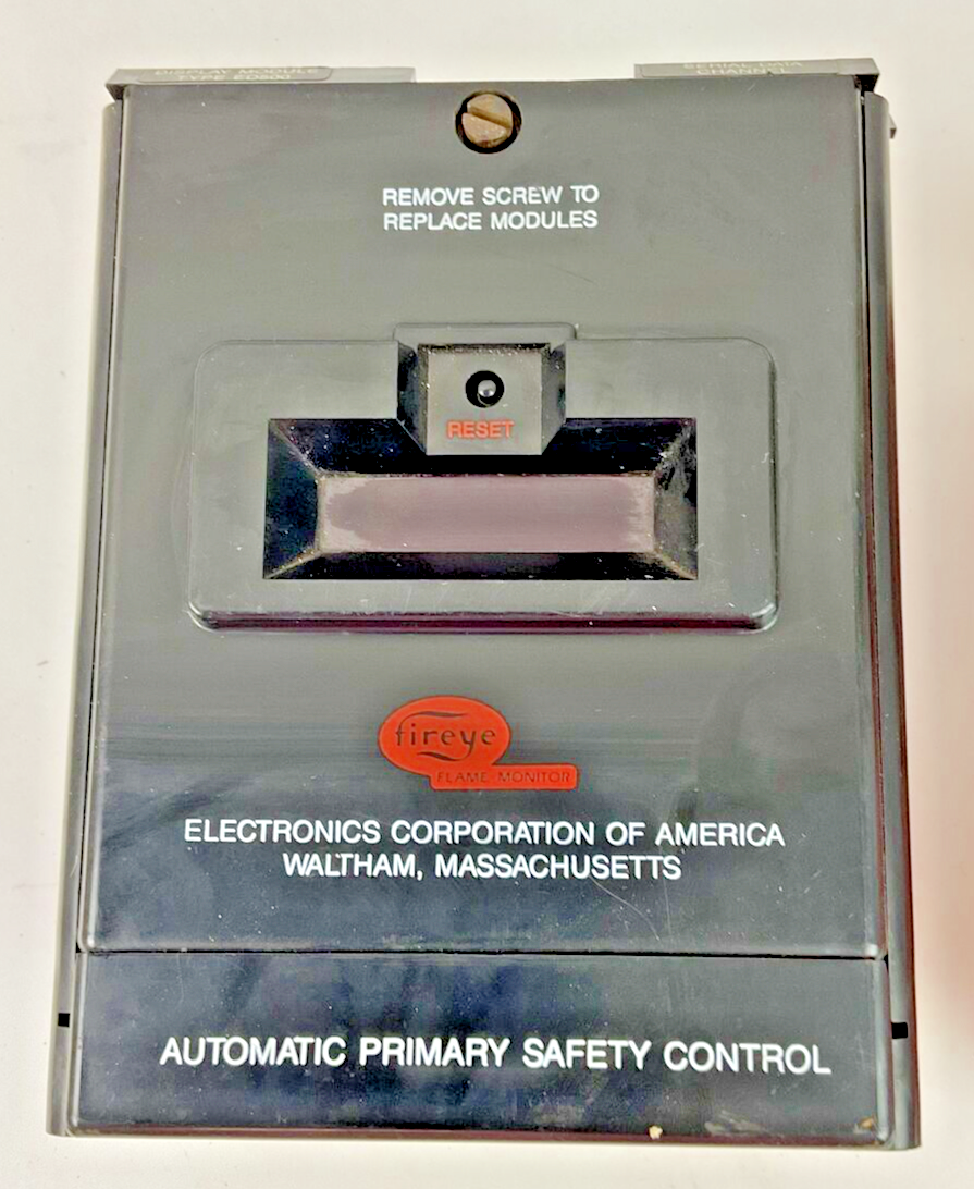FIREYE EB-700 SAFETY CONTROLLER E1R1 FLAME AMP, EP160 PROGRAMMER, ED500 DISPLAY1
