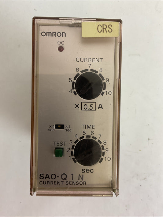 OMRON SAO-Q 1 N CURRENT SENSOR 100/110/120VAC0