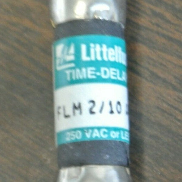 LOT of 5 / LITTELFUSE FLM2/10 MIDGET FUSE 2/10A / 250V / NEW SURPLUS / FLM-2/101