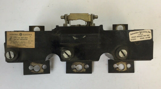 GE TJK636T300 TRIP UNIT 300 AMP 3 POLE MAG TRIP ADJ 900-3000A0
