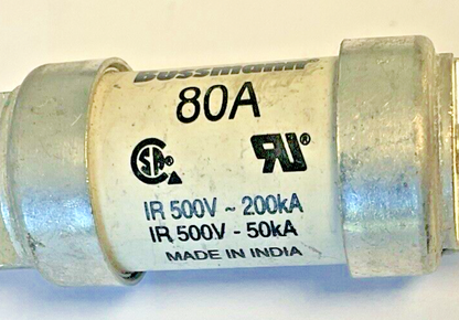 BUSSMANN FWH-80BA FUSE 500V 200KA 80A4