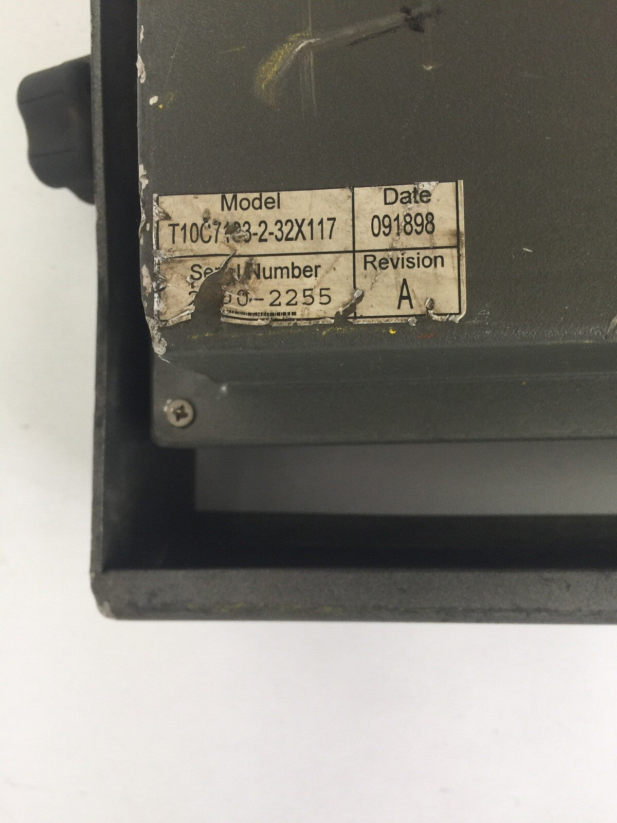 ABB T10C7133-2-32X117 Graphical Operator Interface REVISION A1