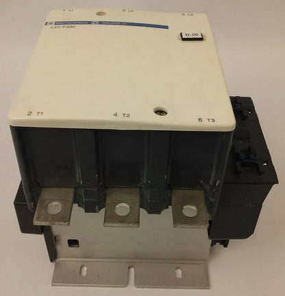 TELEMECANIQUE LC1F330 CONTACTOR,3PH,600VAC, 370A, 250HP, 120/127V 40/400HZ COIL0