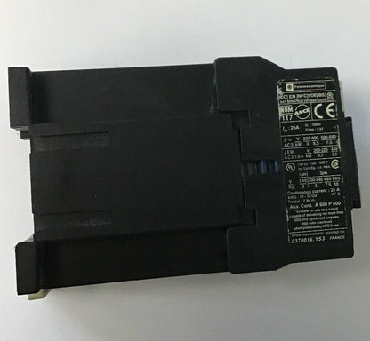 Telemecanique LP1-D12-10 Contactor 24v-dc 25a Amp 7-1/2hp Ac1