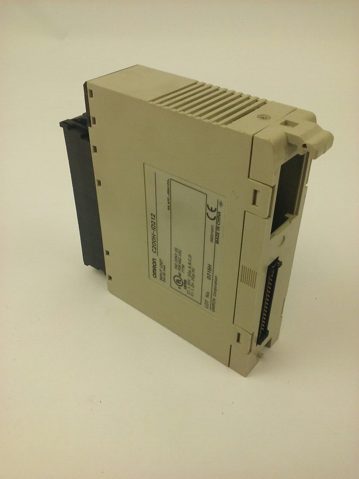 OMRON, C200HID212, 24V DC 7mA, INPUT UNIT, C200H-ID212, USED GOOD CONDITION1