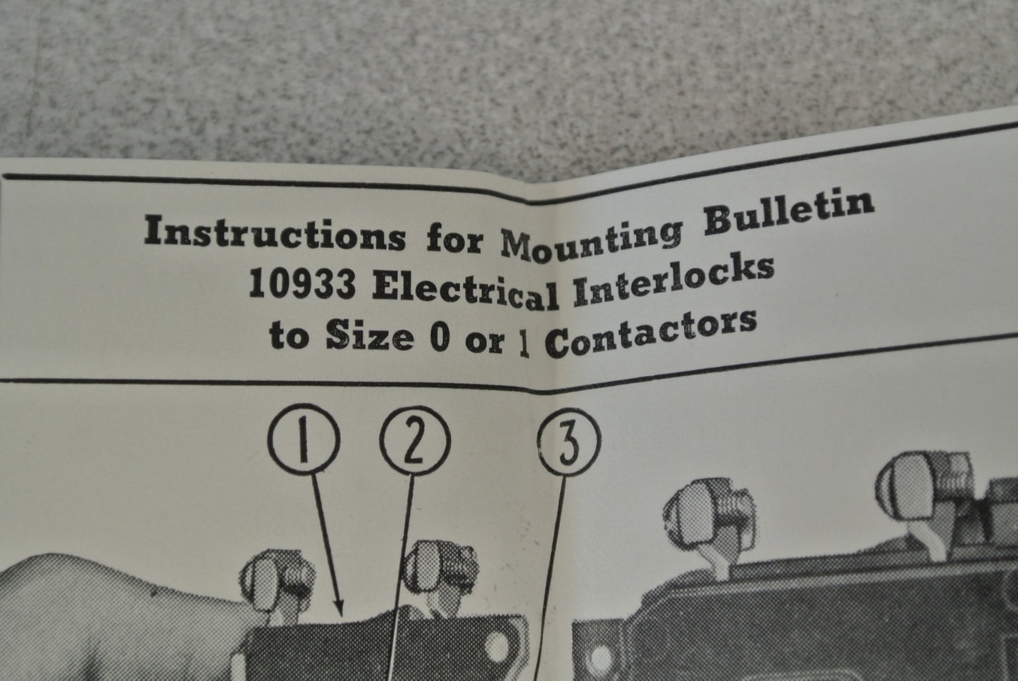 LOT of 3 CUTLER-HAMMER 10933H3 AUXILIARY CONTACT KIT / SIZE 1 / N.C. NEW SURPLUS6