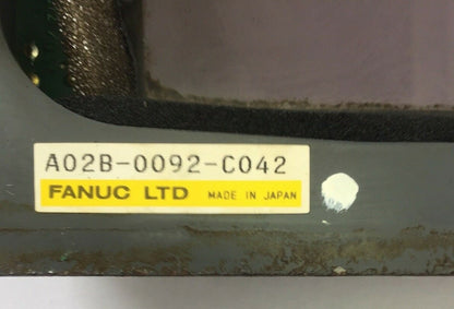 FANUC A02B-0092-C042 SERIES O-M FRONT PANEL WITH KEYBOARD9