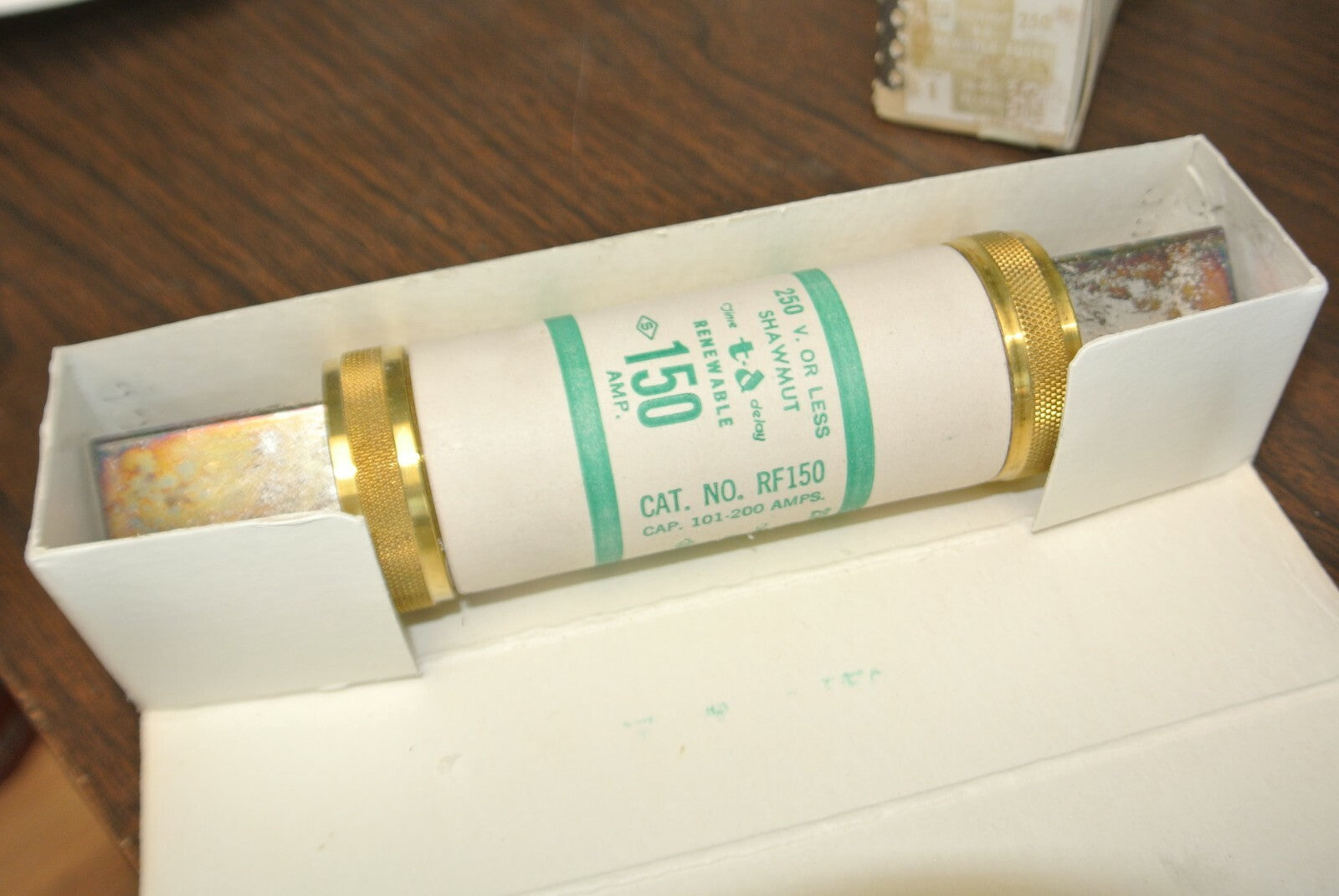 SHAWMUT RF150 RENEWABLE FUSE / 150A / 250V / NEW SURPLUS0