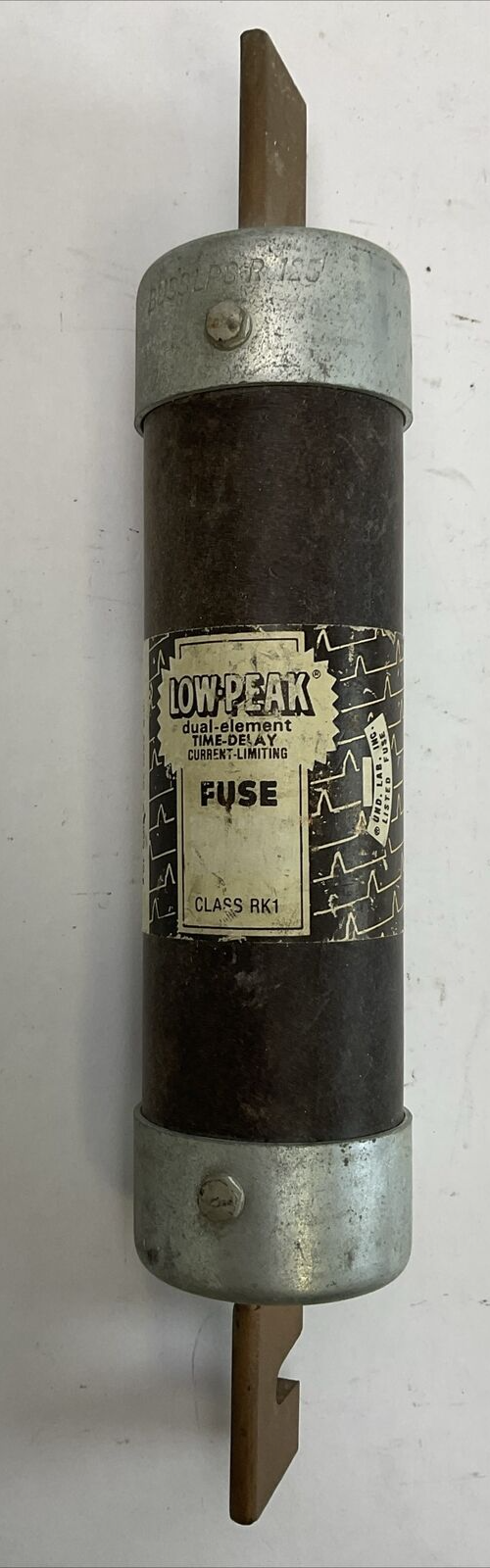 BUSS LPS-R-125 600VAC 125AMP LOW-PEAK DUAL-ELEMENT TIME-DELAY CLASS RK1 FUSE0
