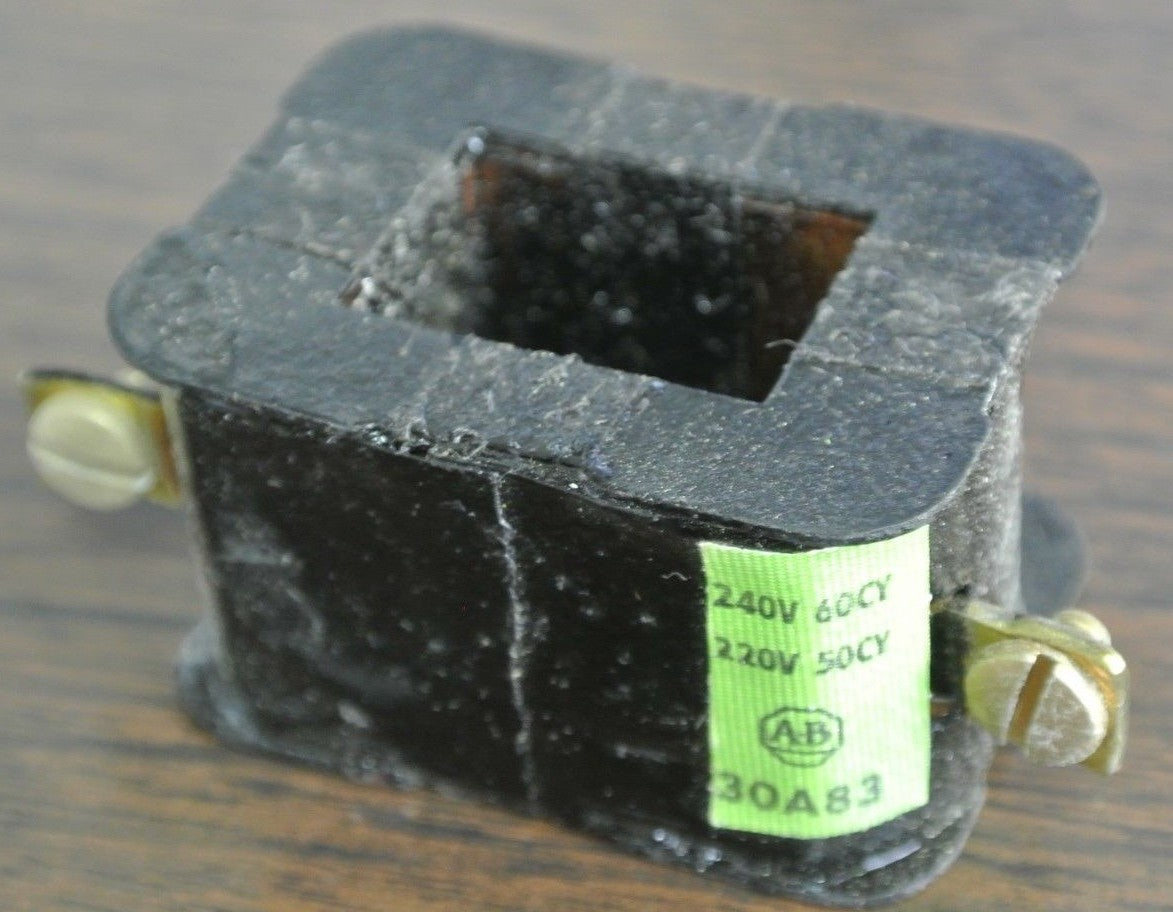 ALLEN-BRADLEY 30A83 - COIL - 110V / 25Hz, 208V / 60Hz, 220V / 60Hz - NEW SURPLUS0