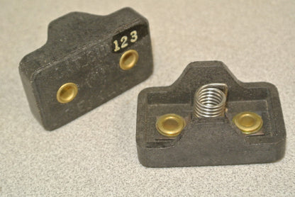 BOX of 2 / GENERAL ELECTRIC 81D123 EH RELAY HEATERS / NEW SURPLUS2