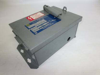 SQUARE D SK5271N TRANSFORMER DISCONNECT 600VAC 250VA/60Hz3