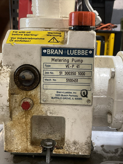 VE-P 41 PUMP P14X9127N-UV MOTOR 1BRAN342AVAA VALVE ACTUATOR PWM-VVI-CSI MOTOR6