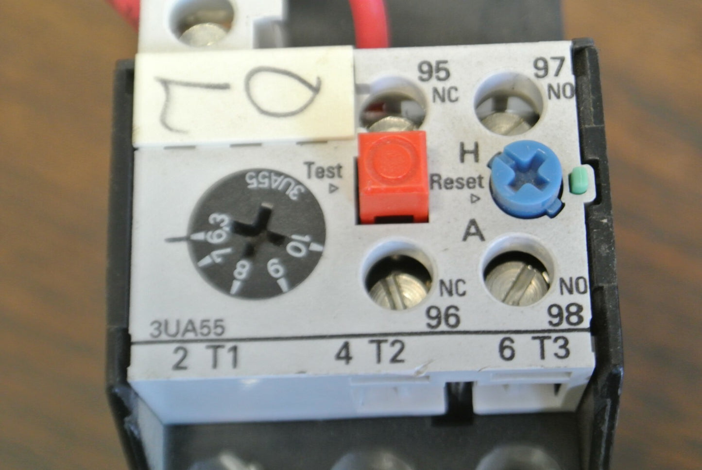 SIEMENS 3UA55 00-1J* OVERLOAD RELAY / 6.3 to 10A / 24-690V2