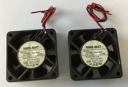 NMB-MAT AXIAL FAN 2408NL-05W-B40 24VDC 0.08A ***LOTOF2***0