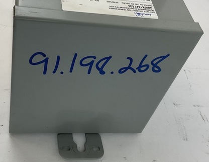 MICRON G003K1KF7A03 DRY TYPE DISTRIBUTION TRANSFORMER 3KVA 480V REV.06 1PH2