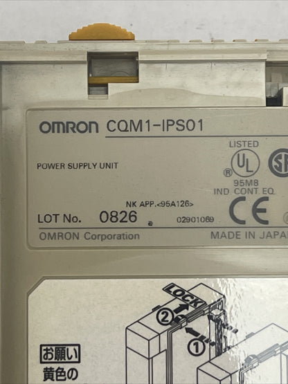 OMRON CQM1-IPS01 POWER SUPPLY UNIT1