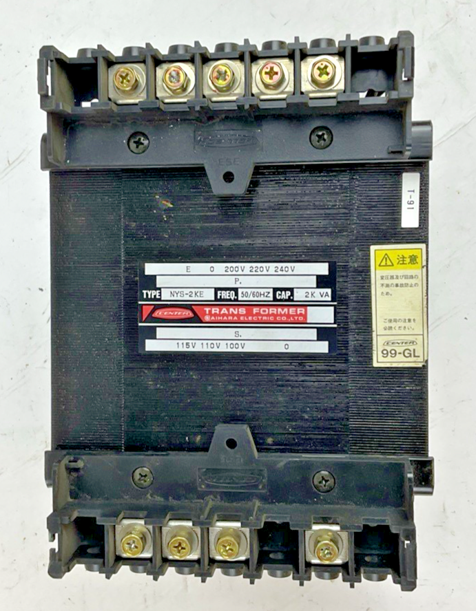 AIHARA NYS-2KE TRANSFORMER 2KVA 240V 50/60HZ0