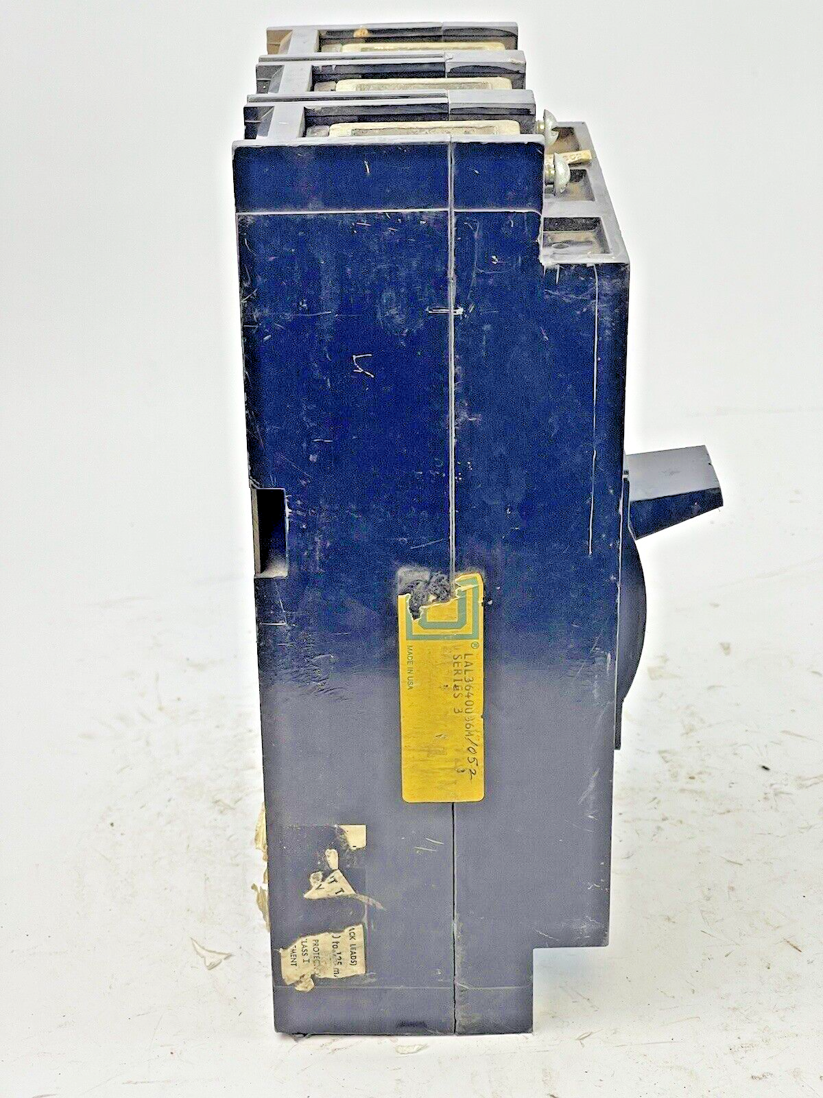 SQUARE D - LAL3640036M1052 SER. 3 - CIRCUIT BREAKER - 400 AMP, 3 POLE, 600 VAC2
