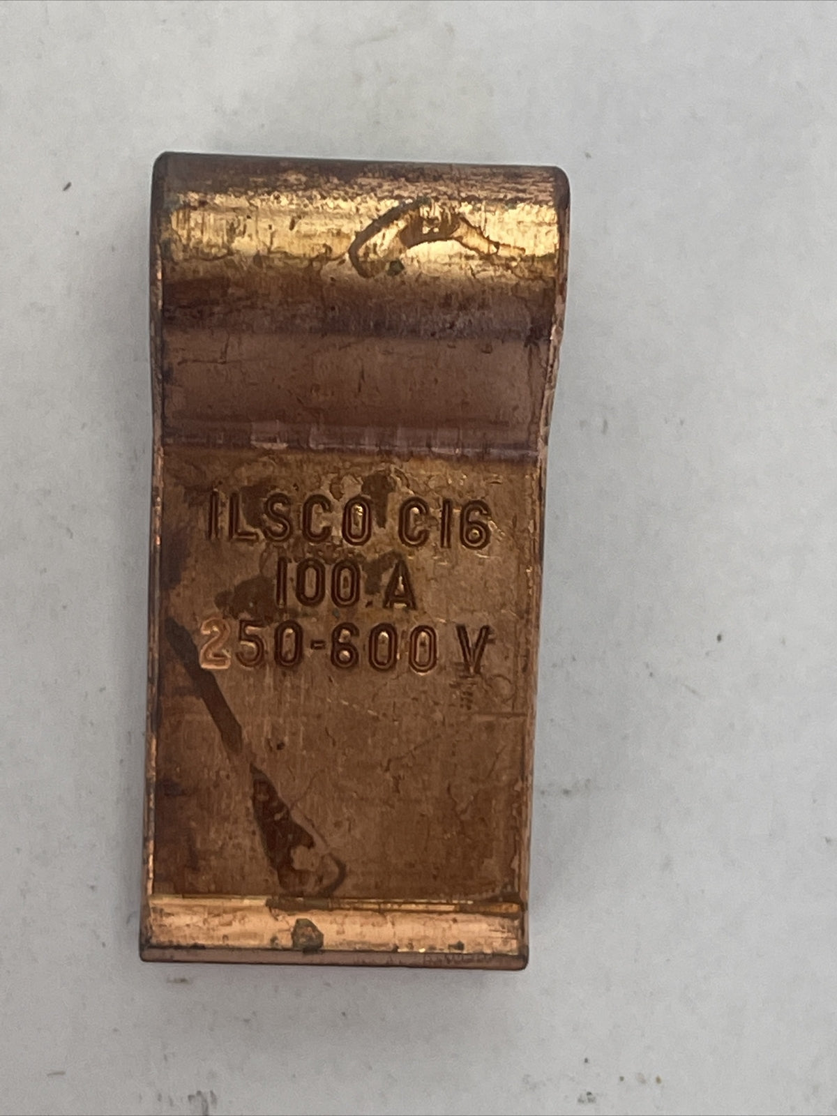 ILSCO C16 100A 250-600V FUSE CLIP (LOT OF 6)1