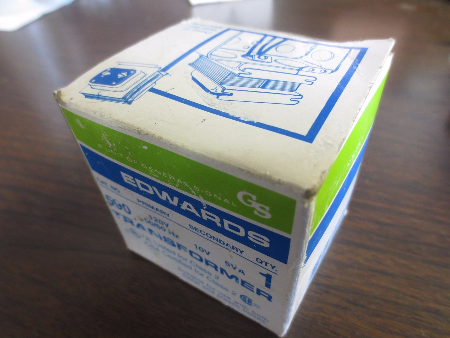 EDWARDS 590 TRANSFORMER - 120V, 50/60Hz, 10V, 5VA for CLASS 2 - NEW SURPLUS7