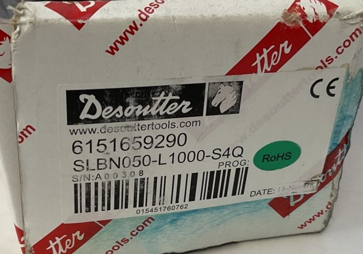 DESOUTTER SLBN050-L1000-S4Q 6151659290 ELECTRIC SCREWDRIVER 40VDC 1000RPM1
