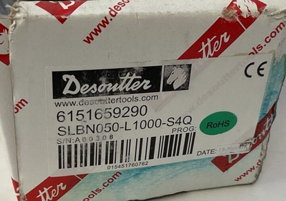 DESOUTTER SLBN050-L1000-S4Q 6151659290 ELECTRIC SCREWDRIVER 40VDC 1000RPM1