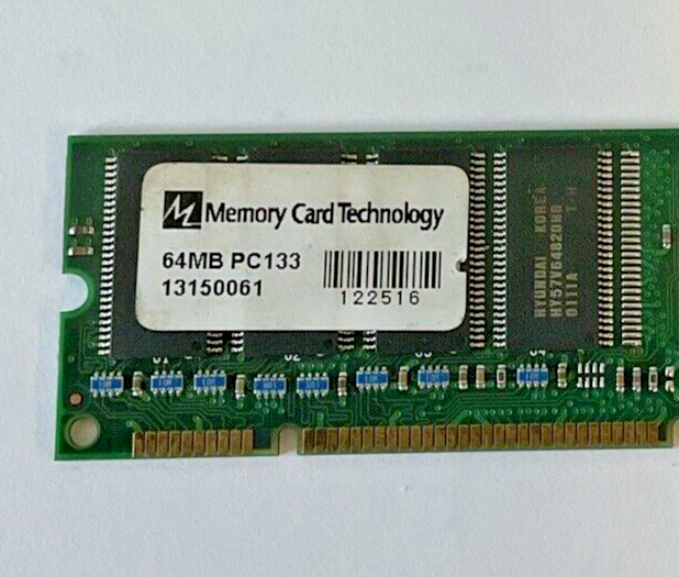 MEMORY CARD TECHNOLOGY 64MB PC1331