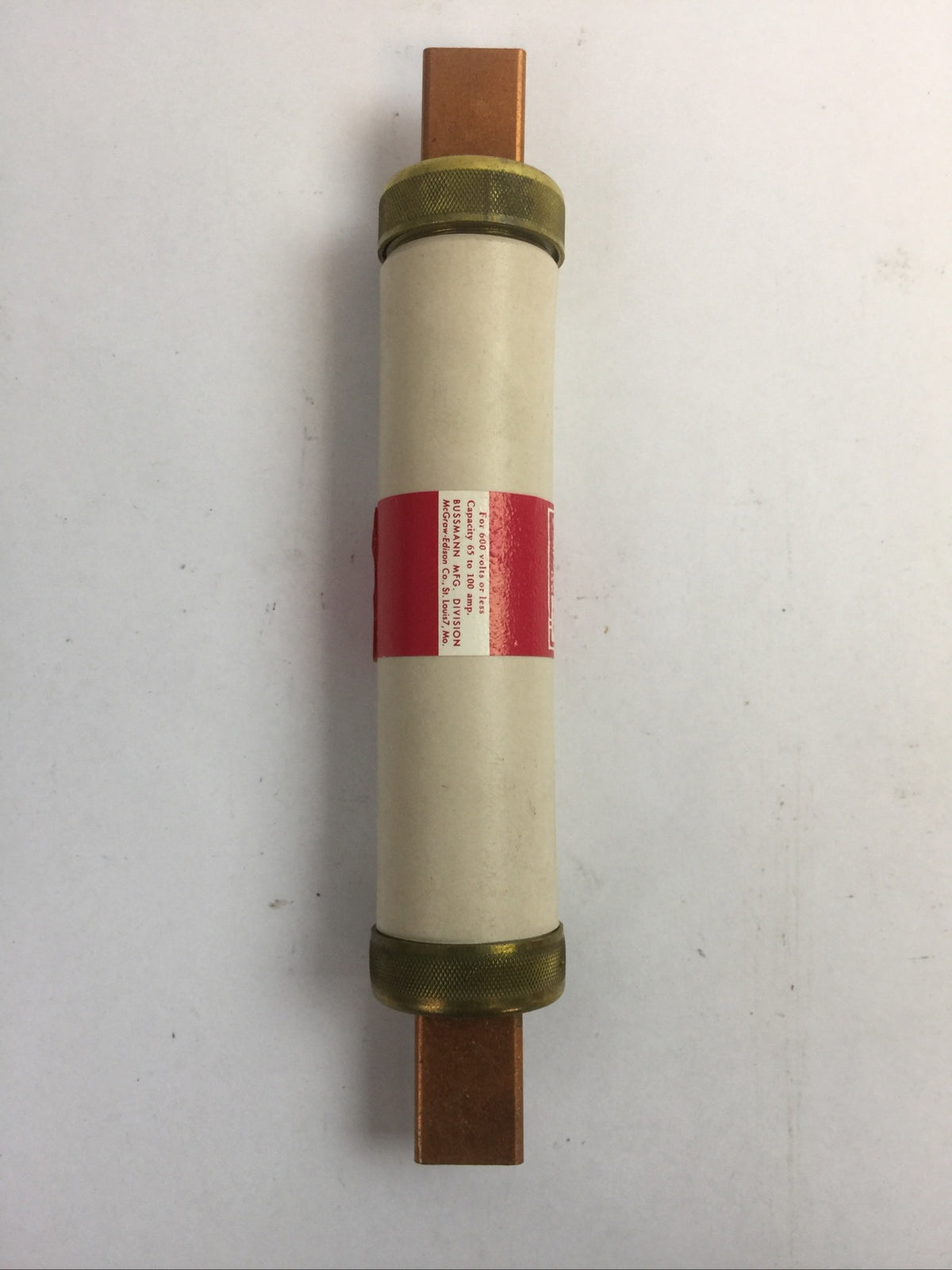 BUSSMANN RES80 SUPER-LAG RENEWABLE FUSE 80AMP 600V4