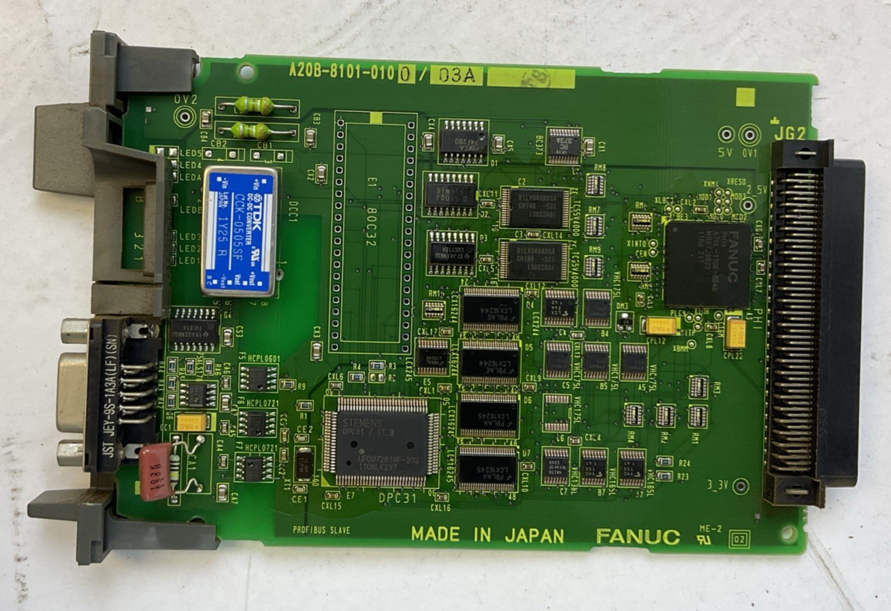 FANUC A20B-8101-0100/03A PROFIBUS SLAVE BOARD2