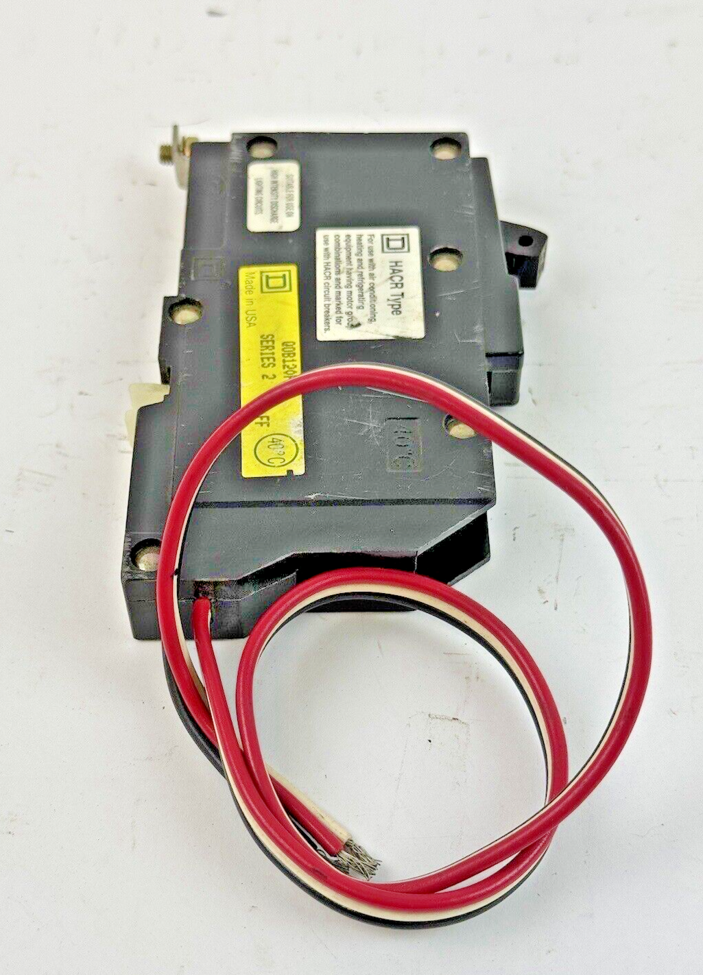 SQUARE D - QOB-PL - REMOTE CONTROLLED CIRCUIT BREAKER - 1 POLE/20A/240VAC/QOB2