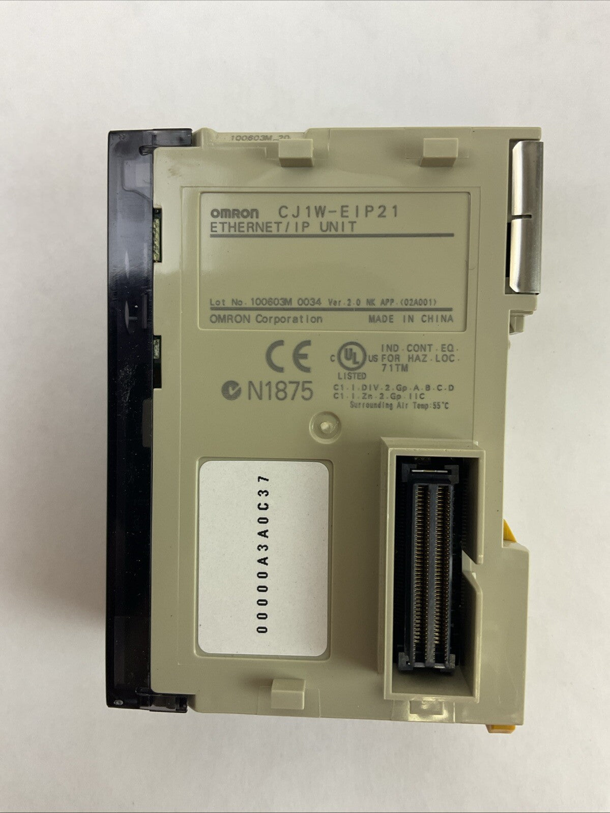 OMRON CJ1W-EIP21 ETHERNET/IP UNIT1