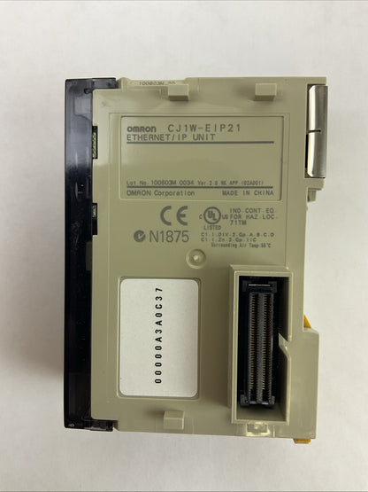 OMRON CJ1W-EIP21 ETHERNET/IP UNIT1
