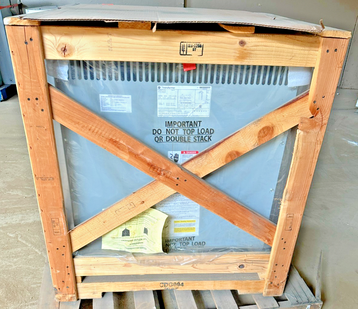 GE 9T12C1003G33 TRANSFORMER 45KVA 60HZ 3PH TYPE QL 480V2