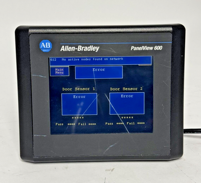 ALLEN-BRADLEY - 2711-T6C9L1 SER. B FRN: 4.46 - PANELVIEW 600 - 6" TOUCHSCREEN10
