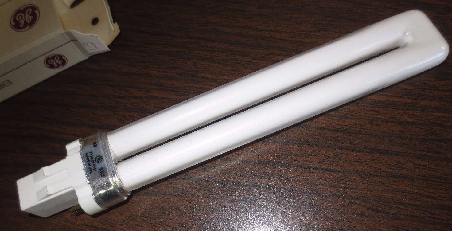 GE F13BX/SPX27 13-WATT BIAXIAL FLUORESCENT LAMP - NEW SURPLUS - LOT of 90