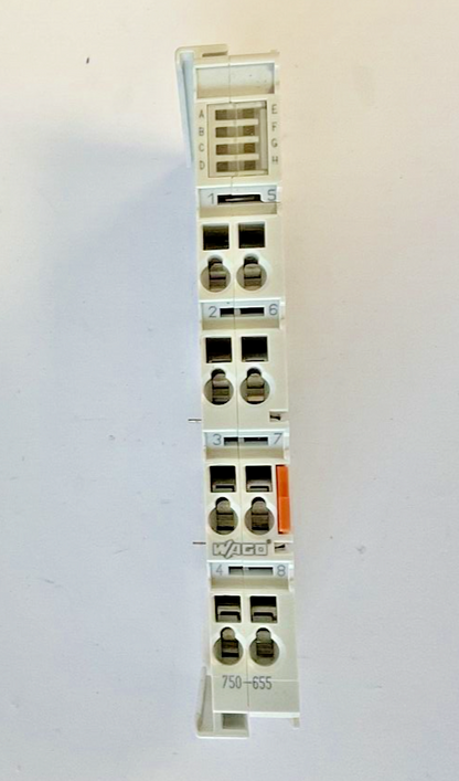 WAGO 750-655 OUTPUT MODULE 8 CHANNEL  24VDC3