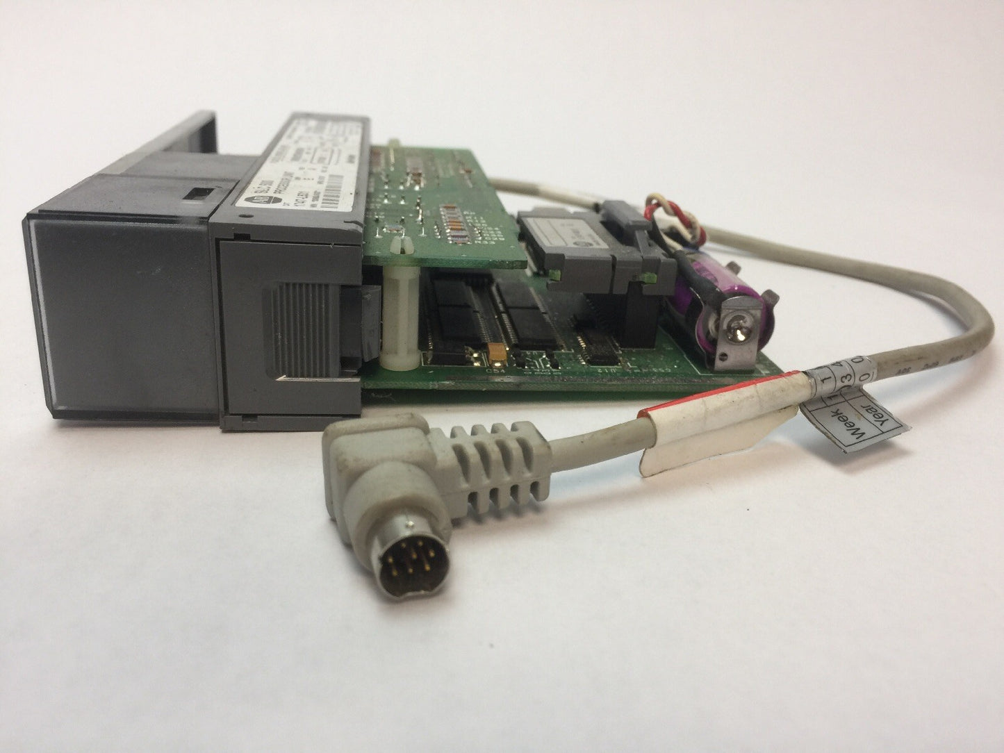 ALLEN BRADLEY 1747-L531 PROCESSOR UNIT 1747-M11 MEMORY 1761-CBL-AP00 CABLE8