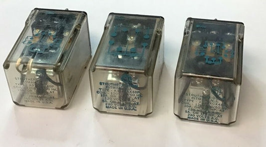 STRUTHERS-DUNN A314XAX48P RELAY 120V 50/60HZ 240VAC ***LOTOF3***0