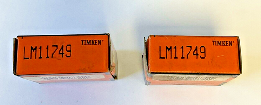 TIMKEN LM11749 TAPPERED ROLLER BEARING ***LOTOF2***0