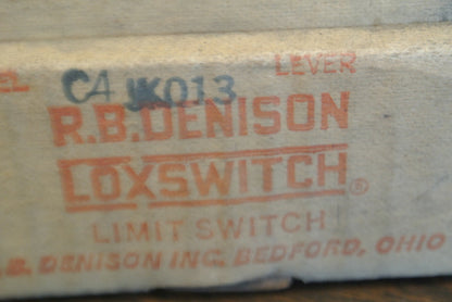 GOULD / R.B. DENISON / C4-JK013 LIMIT SWITCH / NEW SURPLUS / C4JK01310