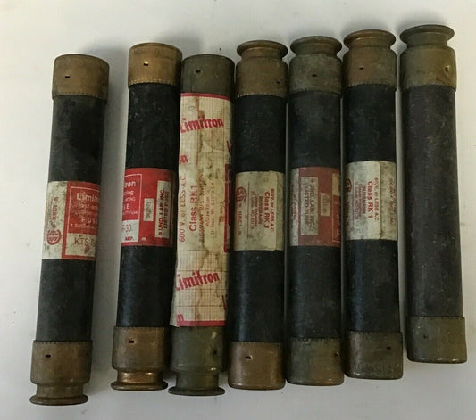 LIMITRON KTS-R-30 FAST ACTING FUSE CLASS RK1 600VAC***LOTOF7****0