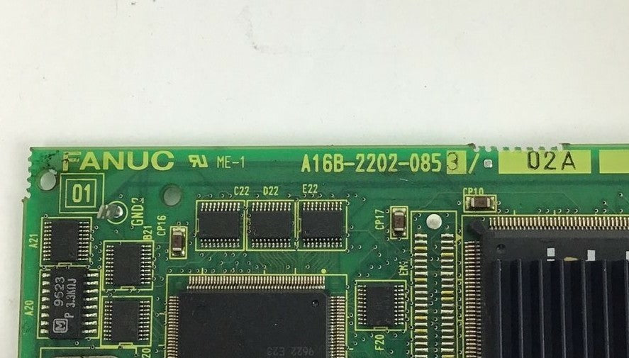 FANUC A16B-2202-0853/02A CPU BOARD OPT2 1